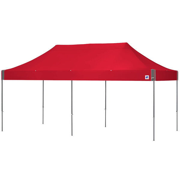 ECLIPSE 20FT(6M) STL SHELTER STEEL GRAY FRAME & PUNCH TOP