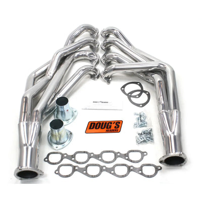 Doug's Headers silver auto part