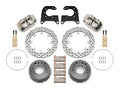 Wilwood Dynapro Lug Mount Single Rear Dynamic Kit SA Drilled 58-64 Olds/Pont 1/2in Studs