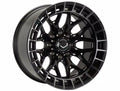 Vossen HFX-1 24x10 - 6x139.7 - ET25 - Deep Face - 106.1 - Tinted Gloss Black Wheel