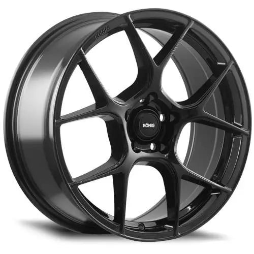 Konig Diverge 17X8 5X108 ET42 Gloss Black