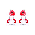 Power Stop 2000 BMW 323Ci Rear Red Calipers w/Brackets - Pair