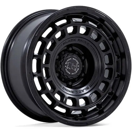 BR024 17X8.5 5X4.5 M-BLK 25MM