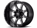 MO970 20X10 8X180 12MM GLOSS GRAY CENTER GLOSS BLACK LIP