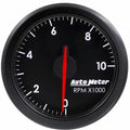 Autometer Airdrive 2-1/6in Tachometer Gauge 0-10K RMP - Black