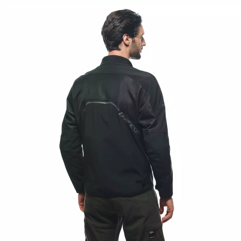 Dainese Ignite Air Tex Jacket Black/Black/Gray-Reflex Size - 58