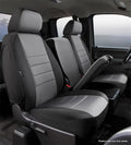 1421 TUNDRA NP FRONT 40/20/40 SEAT COVER BLACK W/GRAY CENTER PANEL