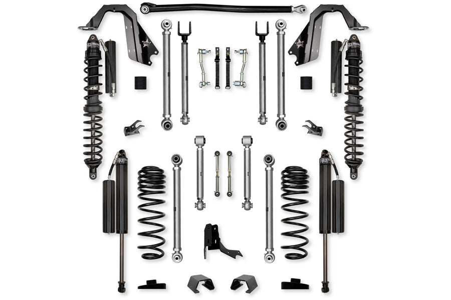 21C WRANGLER JT 3.0IN X FACTOR PRO ALUM COIL OVER SYS W/ FAST CD ADJUSTERS FRON
