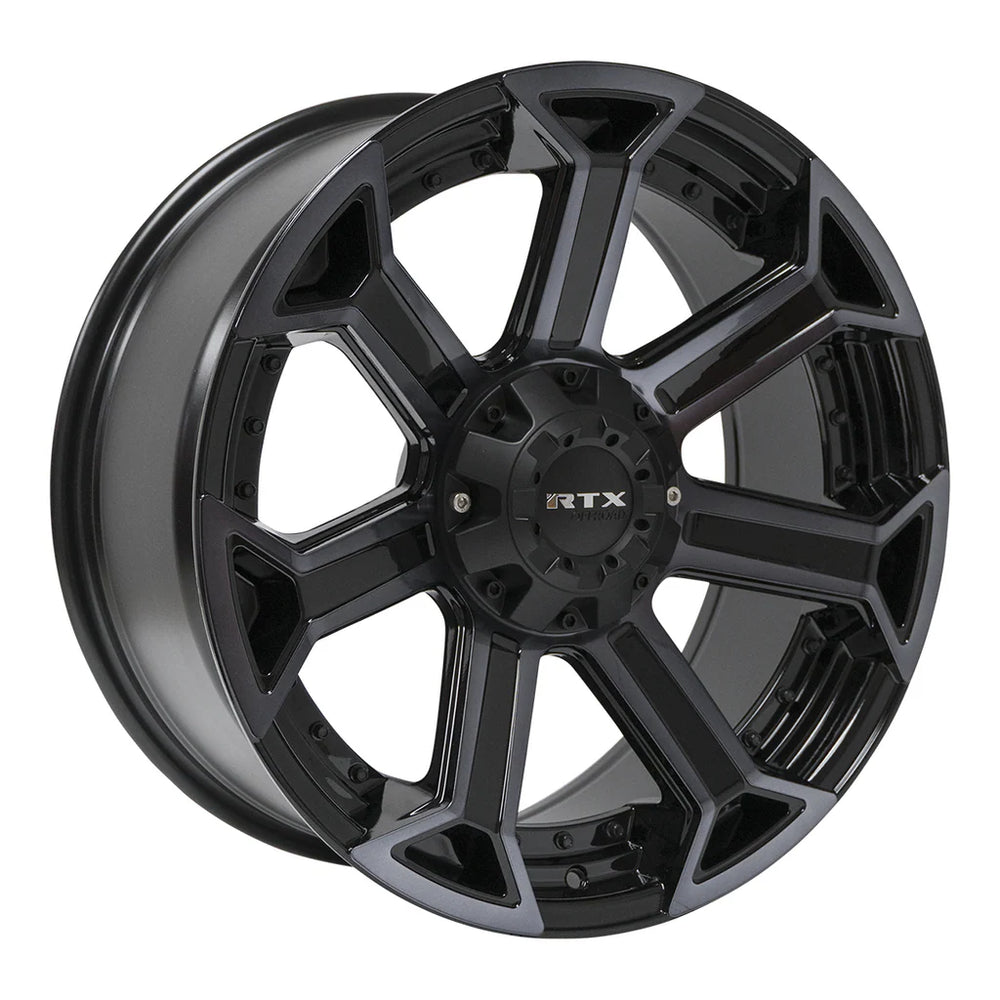PEAK 18X9 6X135/139.7 ET0 CB87.1 BLACK MACHINED GREY