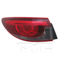 LH TAILLAMP ASSY OUTER LED MAZDA 6 20162017