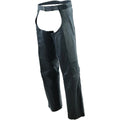 Kuryakyn Leather By River Road Longhaul Leather Chaps Black - 2XL