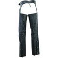 Kuryakyn Leather By River Road Longhaul Leather Chaps Black - 2XL