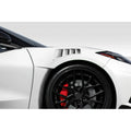 2020-2023 Chevrolet Corvette C8 Duraflex Gran Veloce Front Fender Vents - 2 Piece