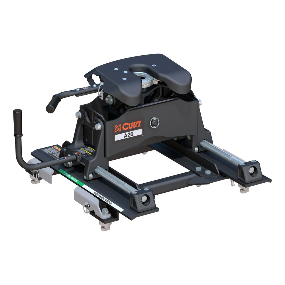 (KIT)A20 5TH WHEEL HITCH W/ROLLER AND GM PUCK SYSTEM ADAPTER