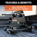 (KIT)A20 5TH WHEEL HITCH W/ROLLER AND GM PUCK SYSTEM ADAPTER