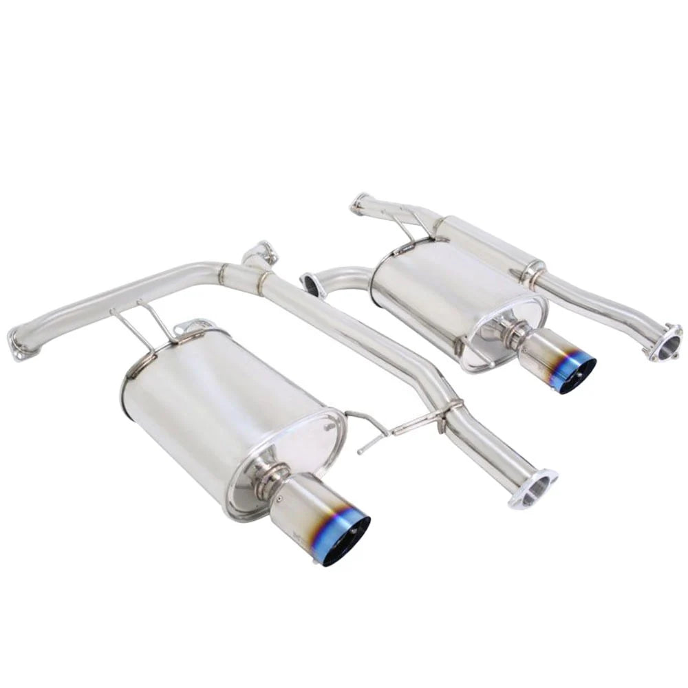 Megan Racing blue cat-back exhaust