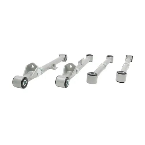 CONTROL ARM LOWER FRONT & REAR ARM COMPLETE W/50MM ADJ MOTORSPORT 0407 SUBARU/I