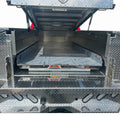 50 3/8IN BED RAILS FOR F250550 6.75FT BED W/23IN GULLWING & HEADACHE RACK