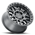 Aluminum Wheels 16x8 Krank 953B Satin Black 0 Offset 5 on 114.3 Bolt Pattern 72.62 Bore Raceline
