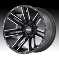 RAZOR 20X10 8X165.10 BLACK (24 MM)