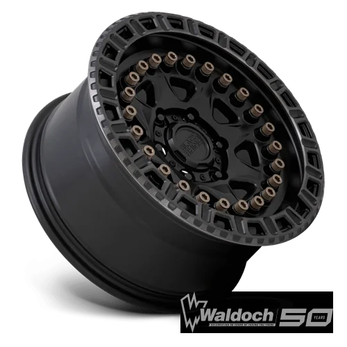 BRCBN 20X9 6X5.5 M-BLK MACH-RNG 0MM