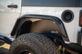 DV8 Offroad 07-18 Jeep Wrangler JK Rear Inner Fender - Satin Black