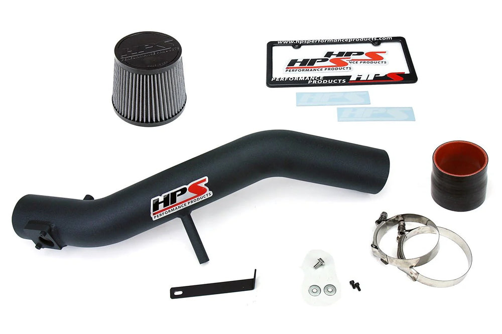 HPS Performance Performance Shortram Air Intake 2006-2011 Lexus GS350 3.5L V6 Includes Heat Shield Black
