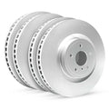 R1 Concepts Brake Rotor- Carbon Coated Fits Acura TL