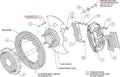 Wilwood Narrow Superlite 6R Front Hat Kit 14.00in Drilled 2004-2006 Pontiac GTO