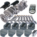 Eagle Chevy 400 3.750in Crank 6.000in I-Beam Rods -5cc Flat Top 4.165in Pistons Rotating Assembly