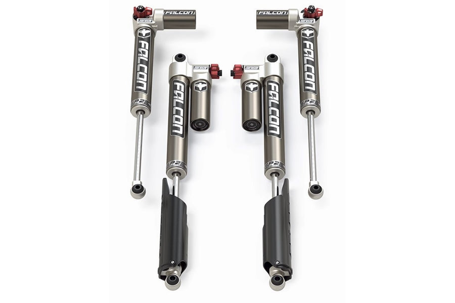 TeraFlex JT EcoDiesel: Falcon SP2 3.5 e-Adjust Piggyback Shock Kit (2-3 Lift)-14-03-35-400-152