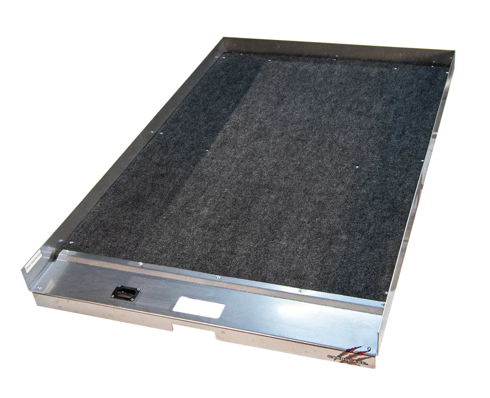 24C RANGER 5FT BED FULL EXTENSION 1000 CARGO SLIDE 1000 LB CAPACITY PE PLYWOOD DECK
