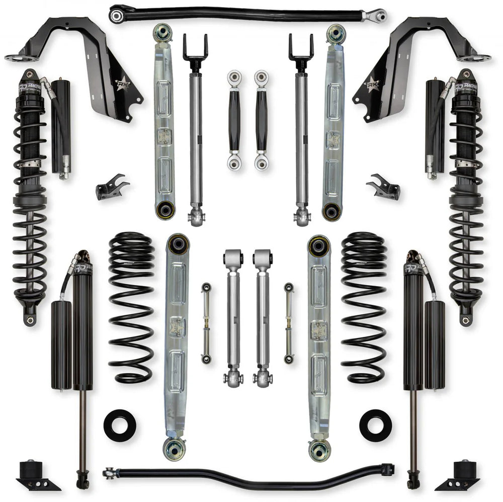 21C WRANGLER JLU 392 4DR 3.5IN ALUM COIL OVER SYS W/ PB+J LOWER MID ARMS FRONT