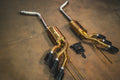 Mercedes W463 G63,G550,G500 4.0L, Catback, T304 SS Anodized Gold