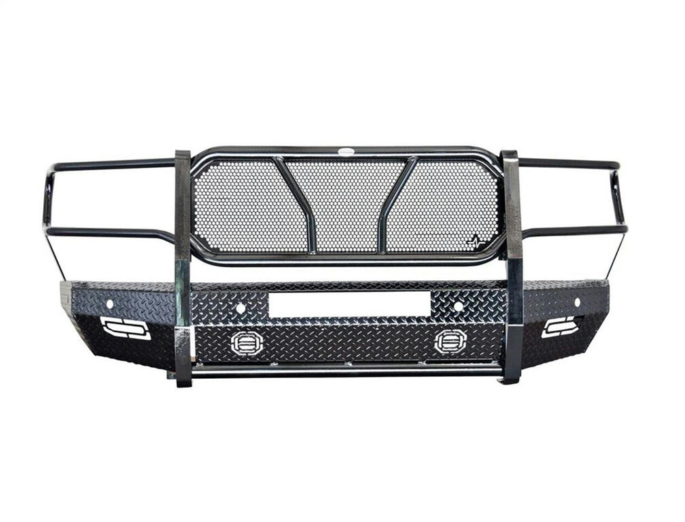 1924 RAM 1500 ORIGINAL FRONT BUMPER REPLACEMENT WORKS WITH SENSORS/CAMERA/LIGHTBAR BLCK