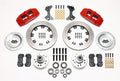 Wilwood Dynapro 6 Front Hub Kit 12.19in Red WWE ProSpindle