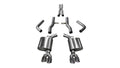 3.0 Cat-Back Dual Rear Exit with Single 4.0 Black Pro-Series Tips