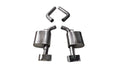 3.0 Cat-Back Dual Rear Exit with Single 4.0 Black Pro-Series Tips