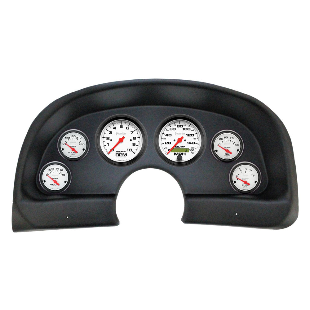 Autometer Phantom Direct Fit Dash Kit 93-02 Chevy Camaro (2 x 3-3/8in. / 4 x 2-1/16in.)