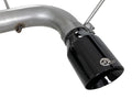 aFe cat-back exhaust installed view