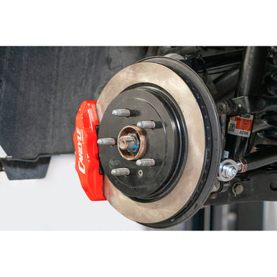 BMR Suspension red auto part