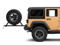 1x 10594box1 1x 10594Abox2 Rear Bumper Rock Crawler Tire Carrier Jeep Wrangler JK (07-18)