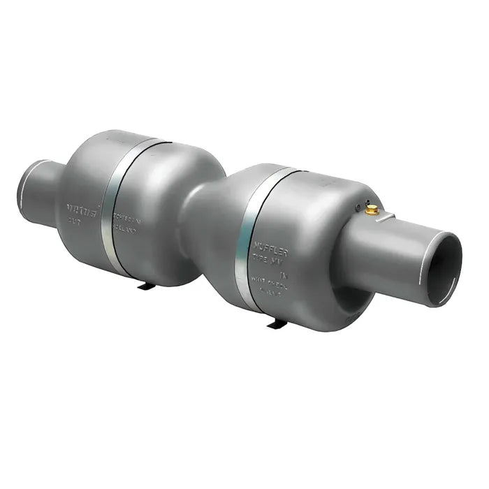 EXHAUST MUFFLER TYPE MV090, FOR 9