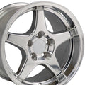 17 IN REPLICA WHEEL CV01 FITS CHEVROLET CORVETTE ZR1 RIM 17X11 POLISHED WHEEL