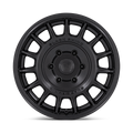 BR015 17X8.5 6X5.5 M-BLK 25MM