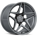 Aluminum Wheels 19x9.5 Astro K15G Gloss Gunmetal Gray 5x112 Bolt Pattern 22 Offset Kansei Wheels