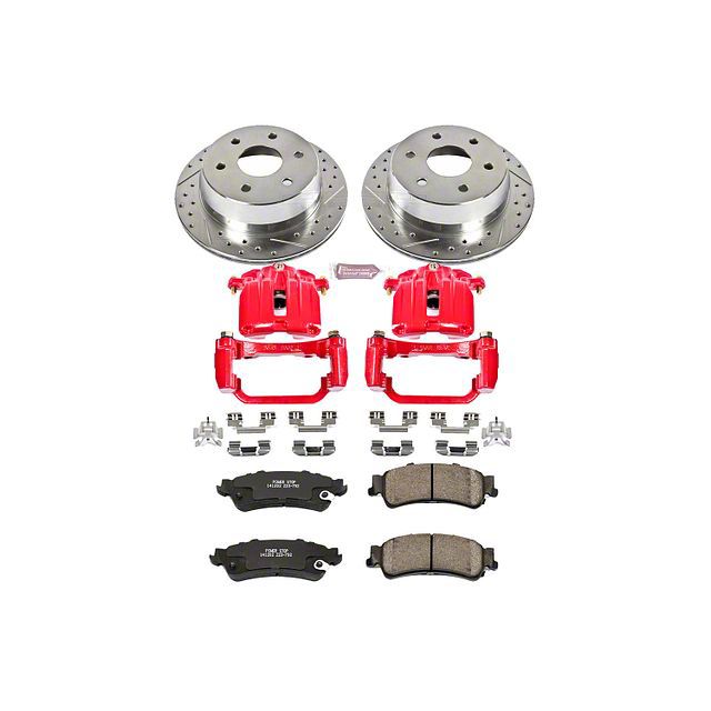 Power Stop 03-06 Chevrolet Silverado 1500 Rear Z23 Evolution Sport Brake Kit w/Calipers