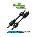 Driveshaft Shop 06-14 Dodge Challenger w/15+ Hellcat 230mm Rear Diff Conv. 3.8in Crbn. Fbr. Drvshft.