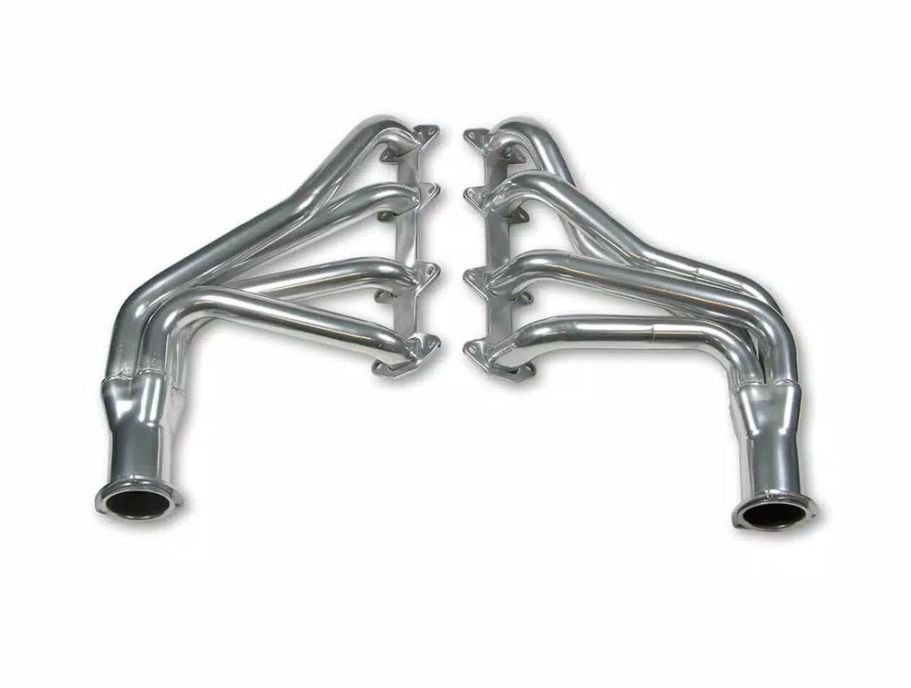 Long Tube Header Ceramic Coated Fits 1965-1974 Ford F100/150/250 2WD 352-428 Tube Size 1.75 Inch Collector Size 3 Inch FlowTech