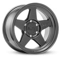 Mickey Thompson Open 5 Black Wheel - 20X9 5X5 BP 5in BS 0 Offset 71.6mm Bore - 274543
